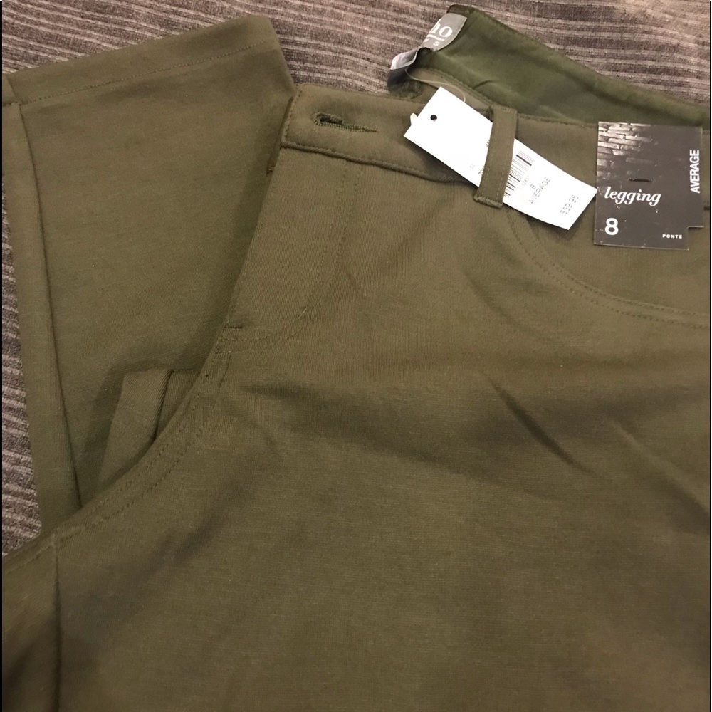 NWT Olive green legging